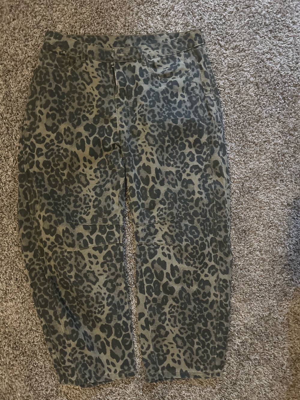 Amazon Leopard Print Jeans